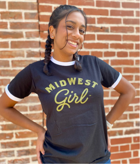 Midwest Girl Ringer Tee