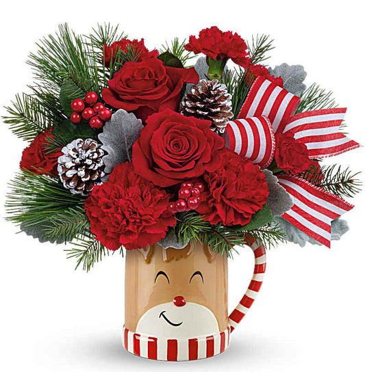 Send a Hug Reindeer Wish Bouquet