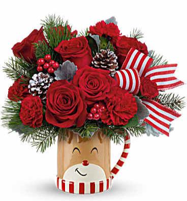 Send a Hug Reindeer Wish Bouquet