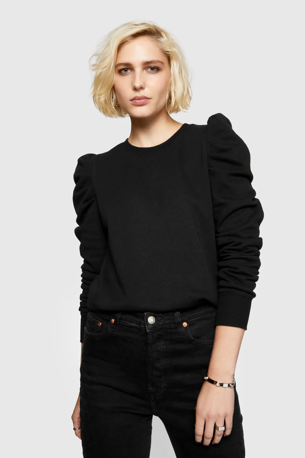 The Janine Sweatshirt, available in two colors