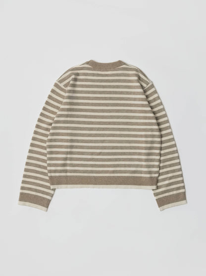 The Klein Sweater | Striped Boyfriend Sweater