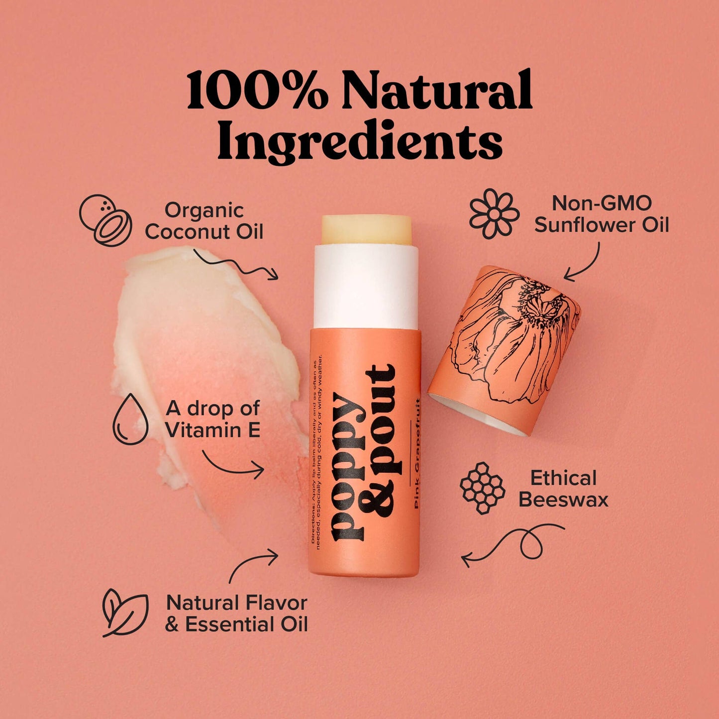 Poppy & Pout Lip Balm