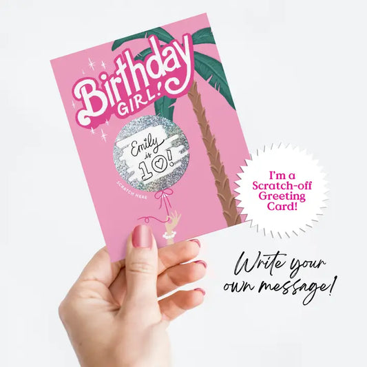 Birthday Girl Scratch-off Card