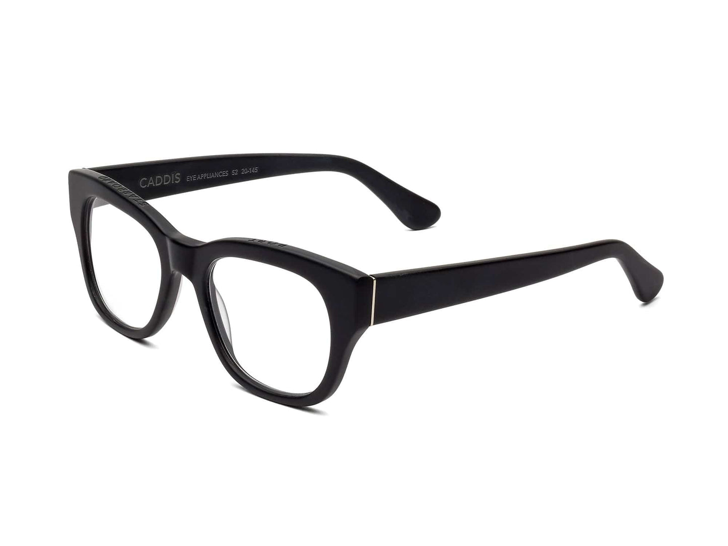 Miklos Reading Glasses, Matte Black