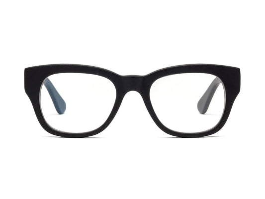 Miklos Reading Glasses, Matte Black