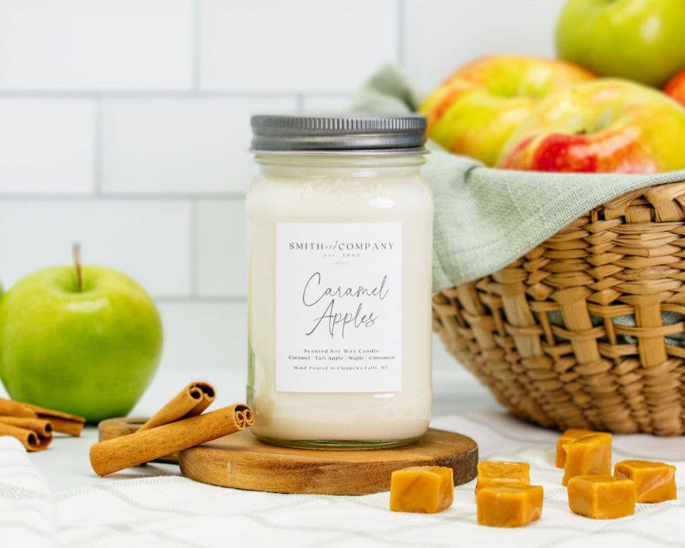 Caramel Apples | Mason Jar Candle