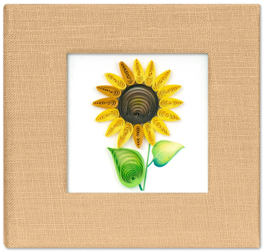 Quilled Sunflower Sticky Note Pad Cover – Olson's Flowers & Gifts