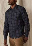 Nikko Classic Button Up, Brown Plaid