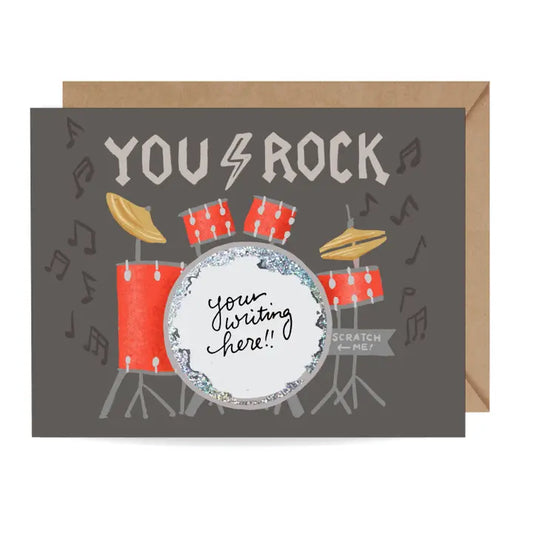 You Rock Scratch-off Card