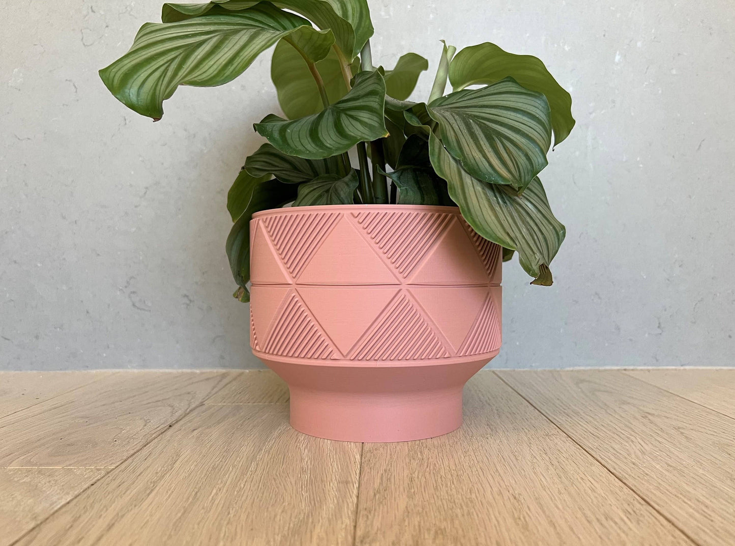 Solah Design - Lightweight Planter Pot | Blush Pink | 4", 6" and 8" Sizes