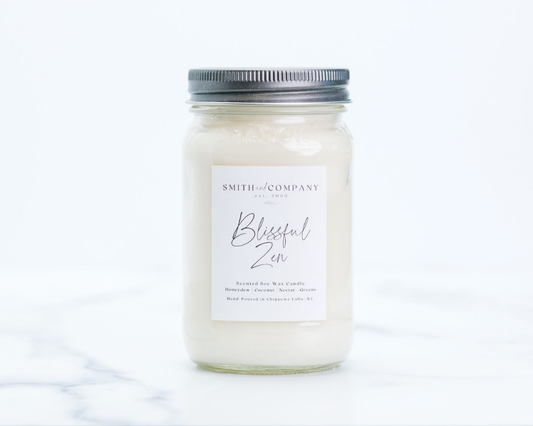 Blissful Zen | Smith & Company Mason Jar Candle