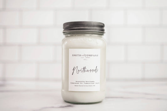 Northwoods | Smith & Company Mason Jar Candle