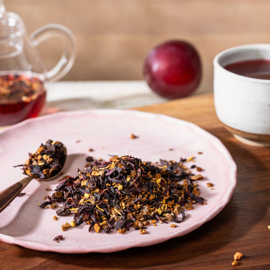 Cinnamon Plum Organic Loose Herbal Tea Blend