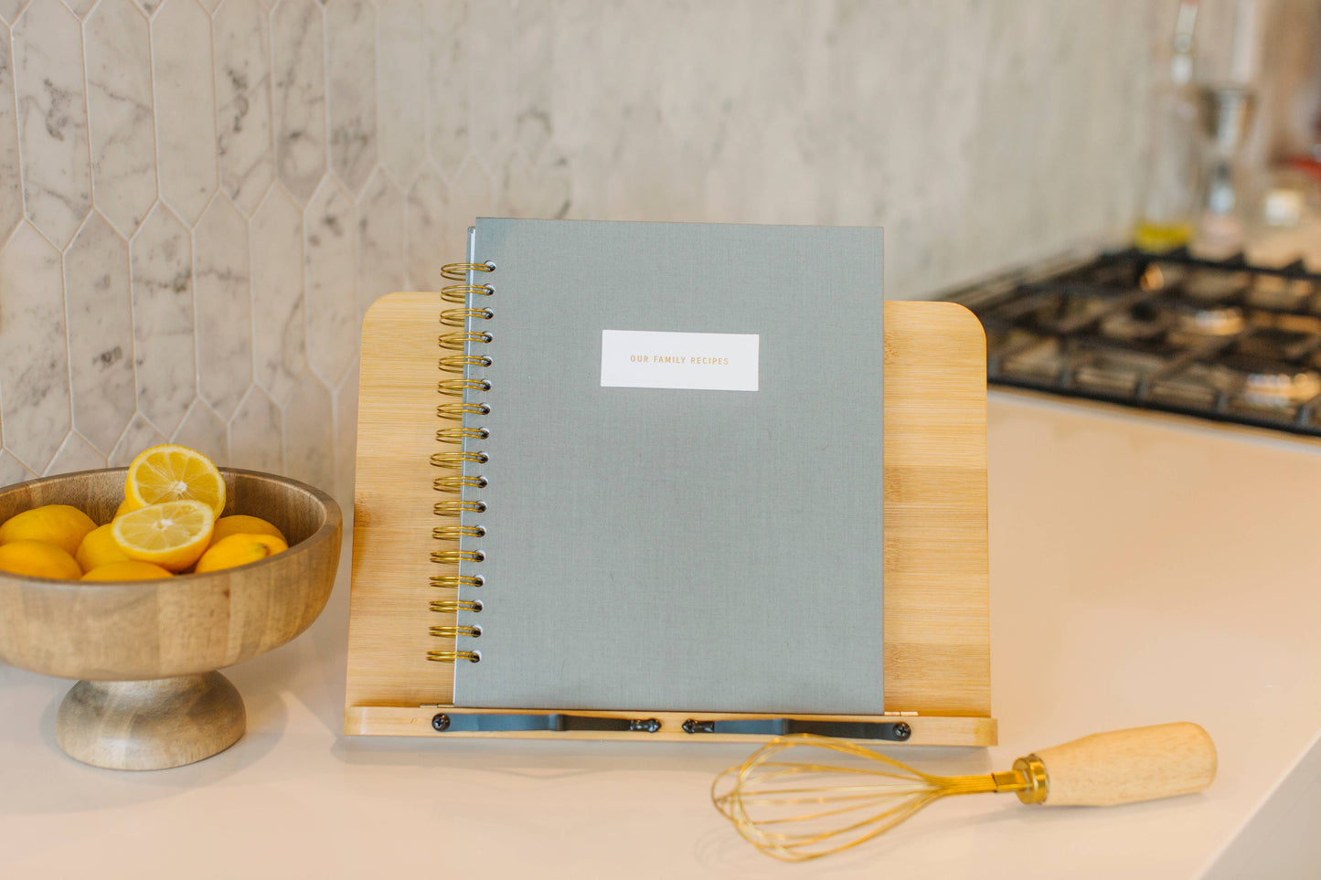 Promptly Journals - Recipe Memory Journal - Grey