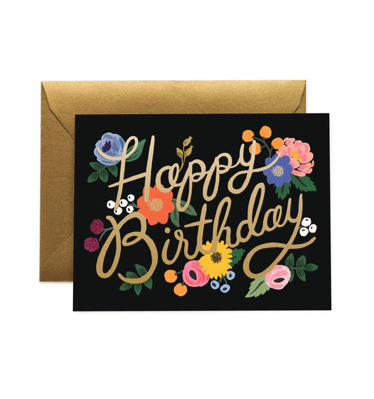 Rifle Paper Co. - Vintage Blossoms Birthday Card