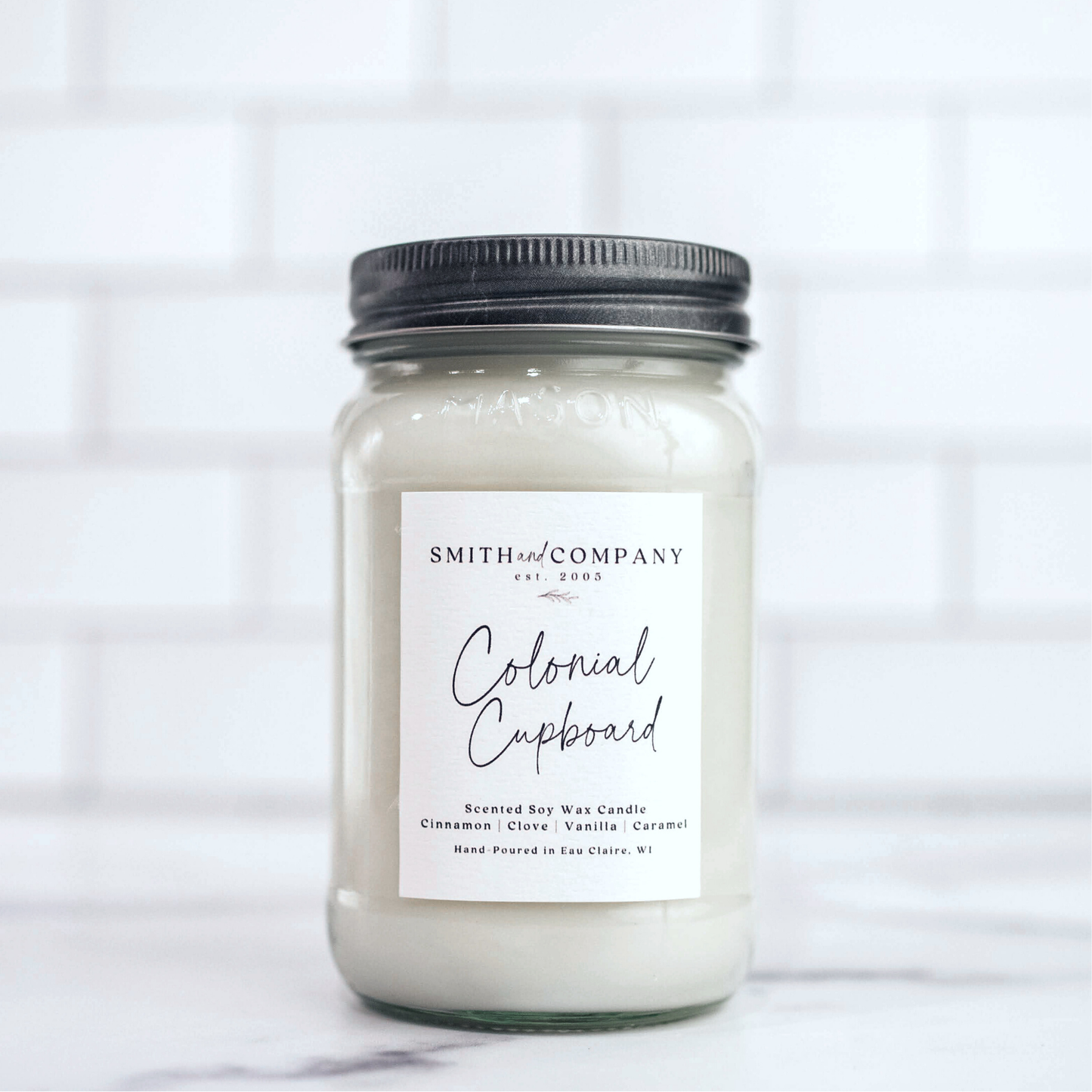 Smith and Company Candles - Colonial Cupboard | Mason Jar Candle