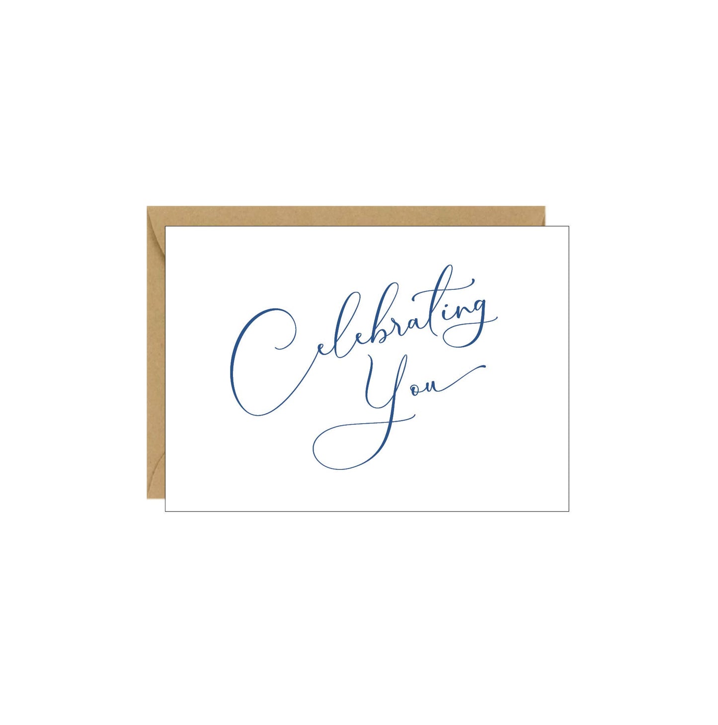 Idea Chic - Celebrating You Enclosure Card: 2.5" x 3.375"