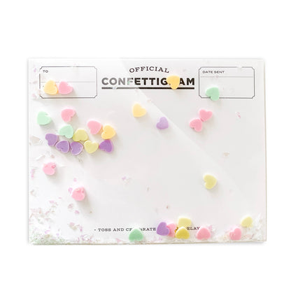 Confettigram - Sweethearts Love / Valentine Card