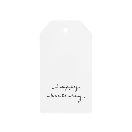 Sugar Paper - Birthday Script Tag