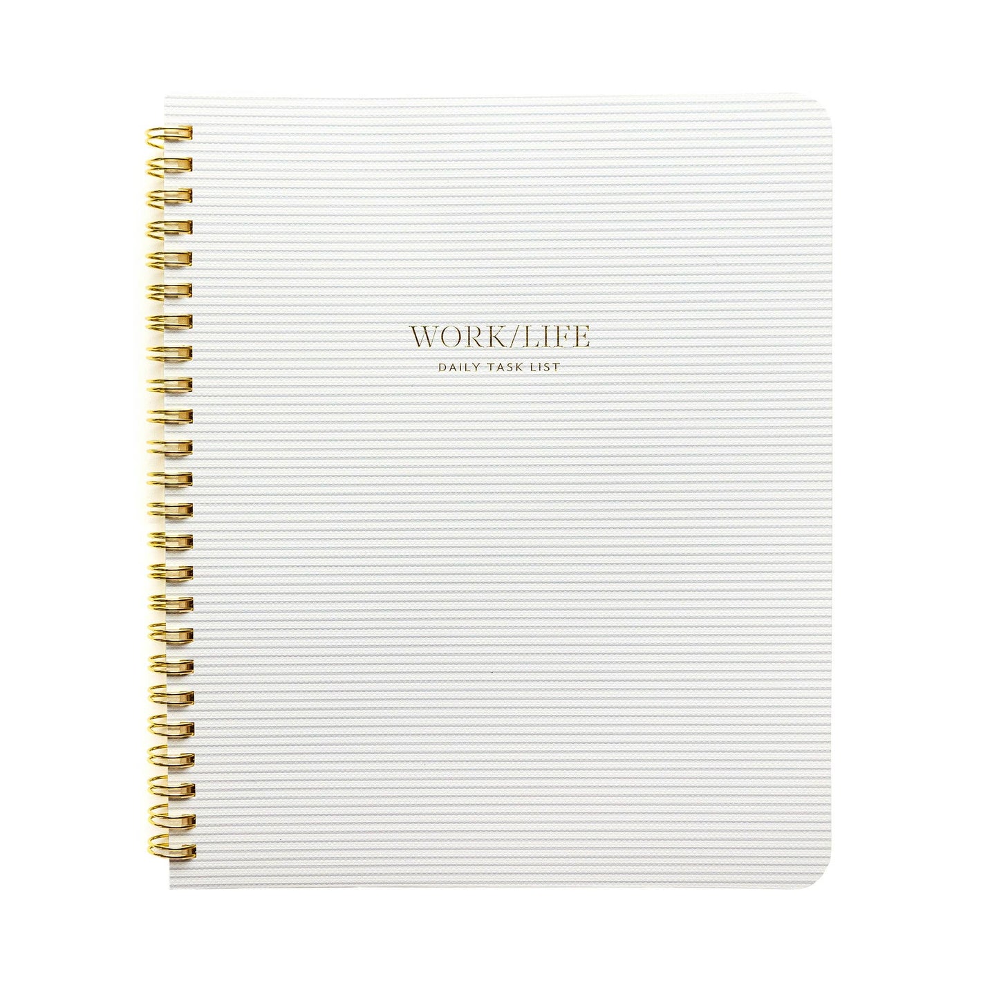 Sugar Paper - Work/Life Notebook, Grey Stripe