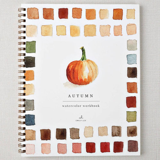 emily lex studio - autumn watercolor workbook