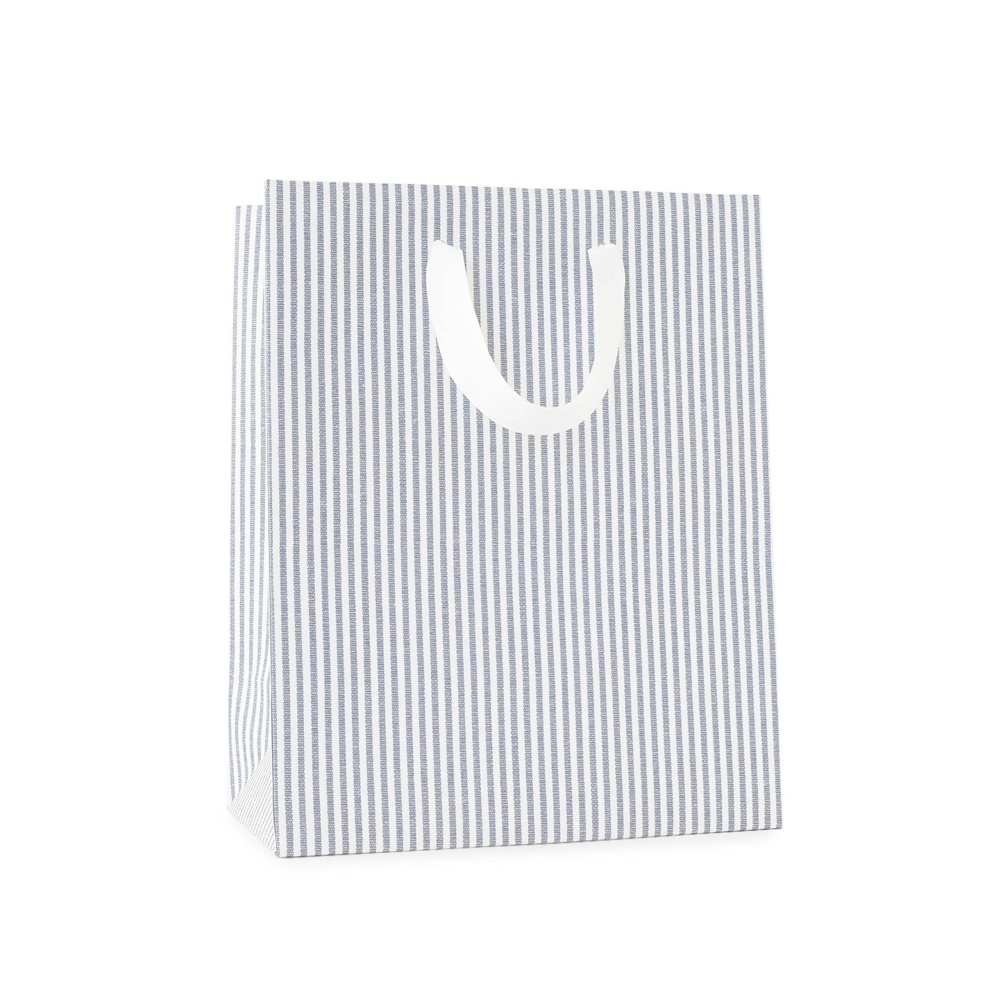 Sugar Paper - Blue Ticking Stripe Gift Bag